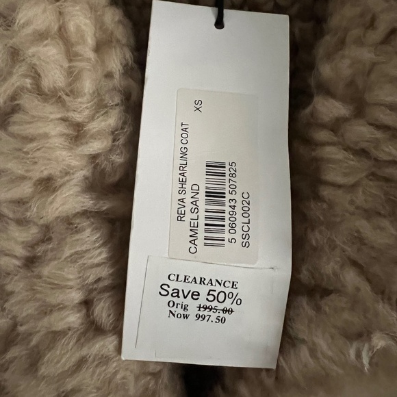 Shoreditch Ski Club Reva shearling coat - Picture 7 of 10